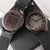 Promoted To Daddy Black Wooden Watch For New Dad Promoted To Daddy - For New Dad Gift From Wife Engraved Wooden Watch