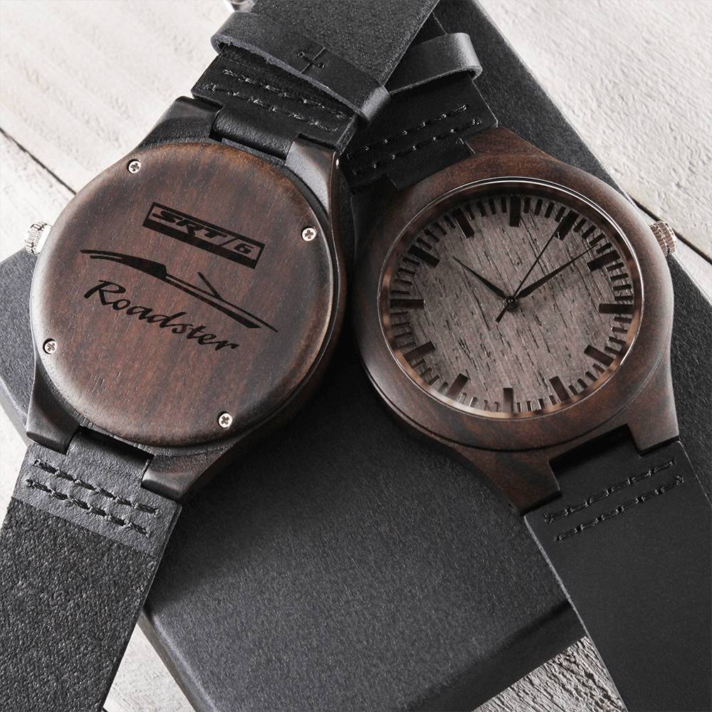 Chrysler Crossfire Srt6 Engraved Sandalwood Watch For Crossfire Lovers Engraved Wooden Watch