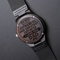 You Were My First Friend - Engraved Wooden Watch