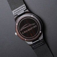 Car Lovers Chrysler Crossfire Coupe For Dad Or Husband Great Gift Engraved Wooden Watch
