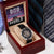To My Dad Watch Openwork Watch With Message Card For Dad Father's Day Gift Watch