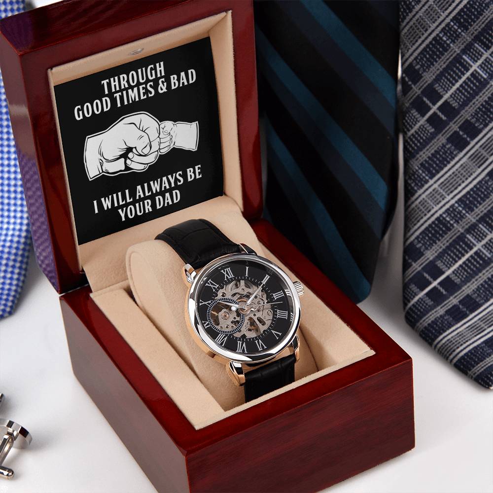 Son - Through Good Times & Bad - Openwork Watch