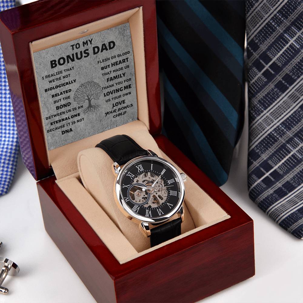 Men's Openwork Watch Gift For Bonus Dad 1