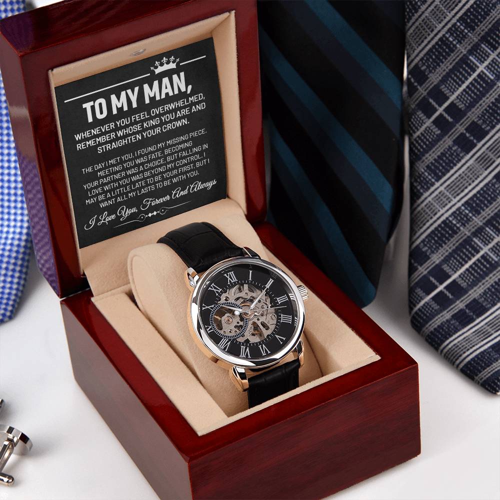 To My Man - Openwork Watches