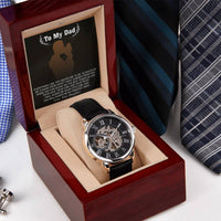 Gift For Dad From Daughter Helped Me To Be Openwork Watch