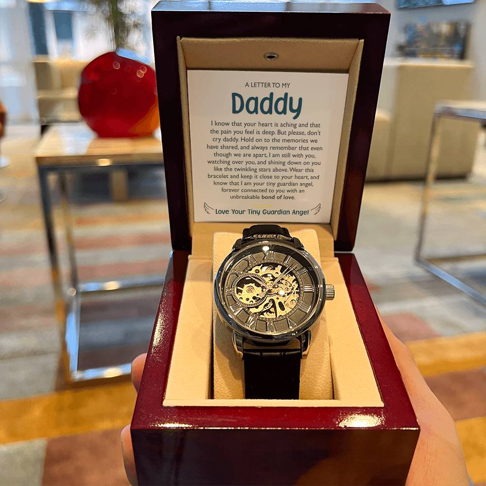 A Letter To My Daddy From Heaven - Openwork Watches