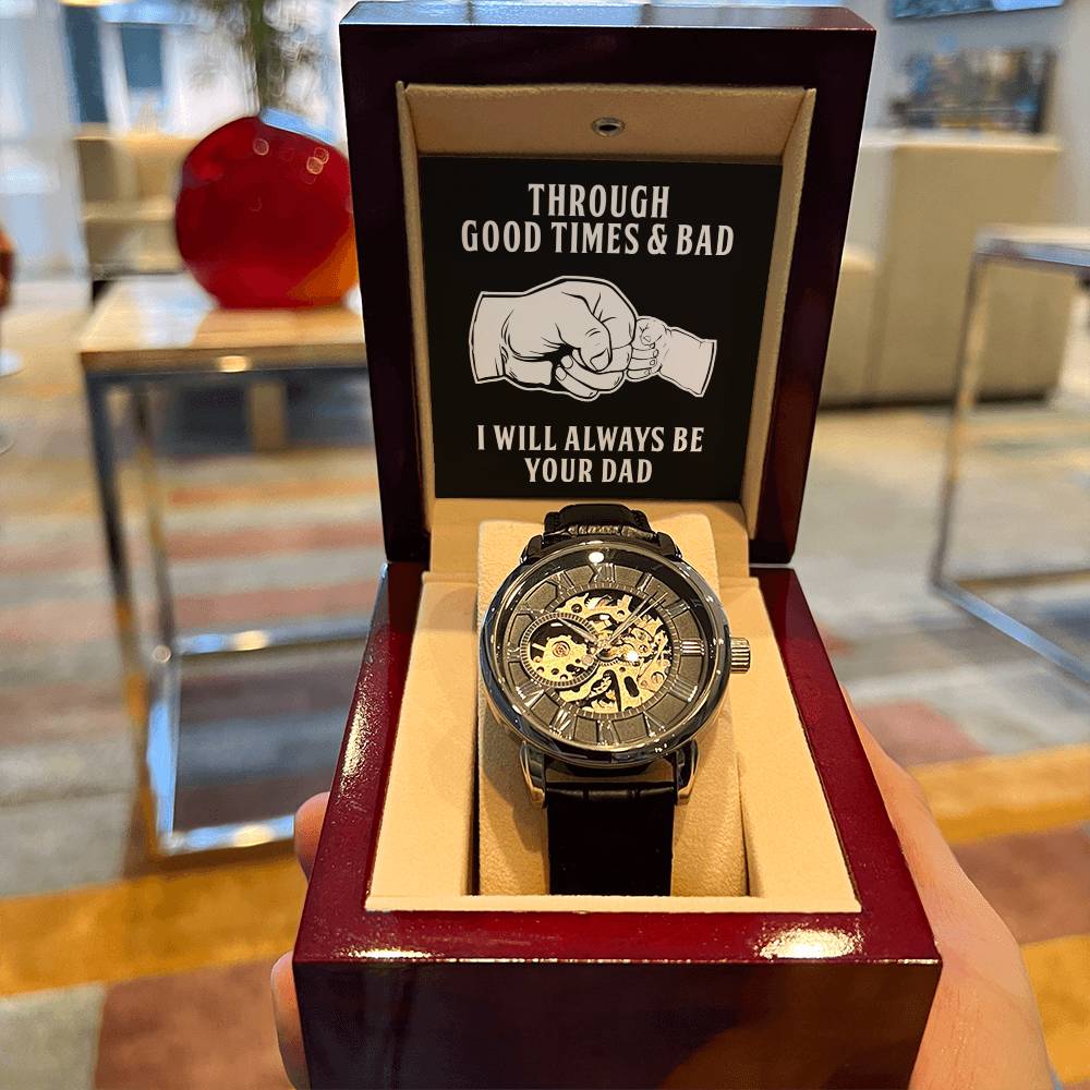 Son - Through Good Times & Bad - Openwork Watch