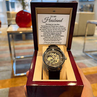 To My Husband Meeting You Was Fate - Openwork Watches