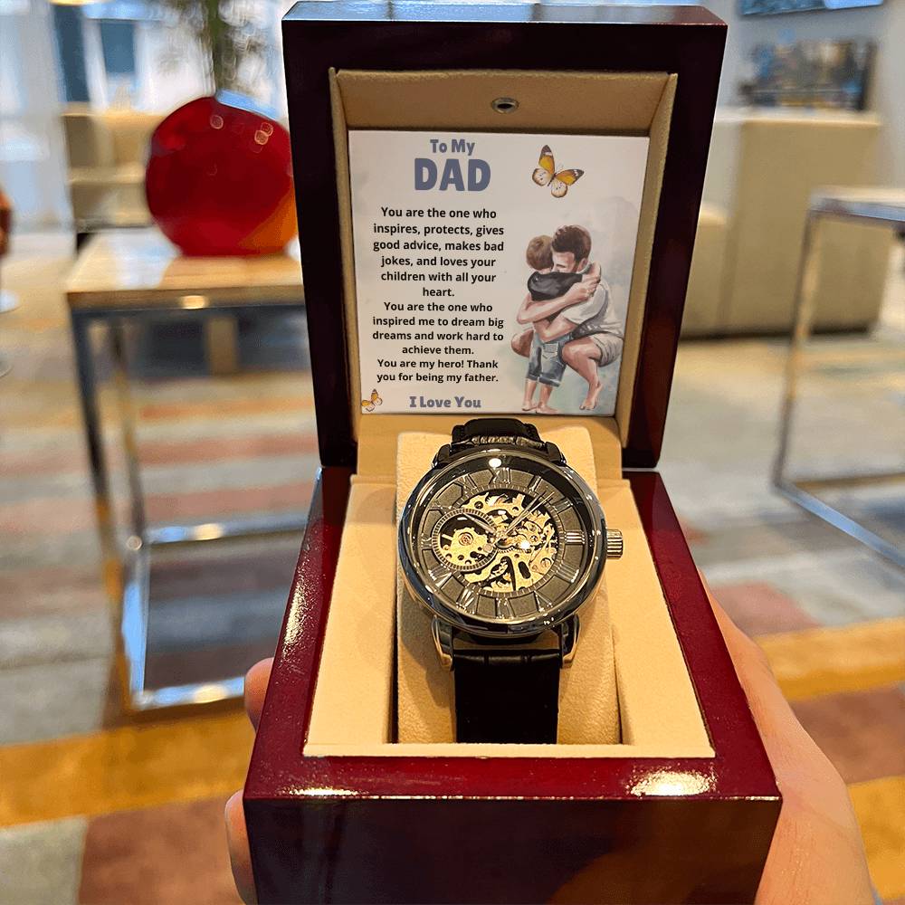 Dad - You Are My Hero - Openwork Watch