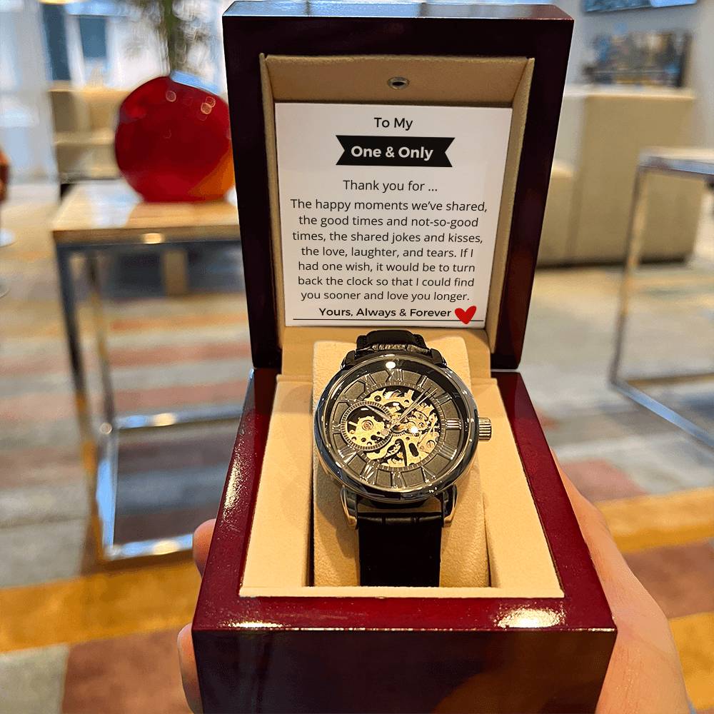 My One & Only Openwork Watch