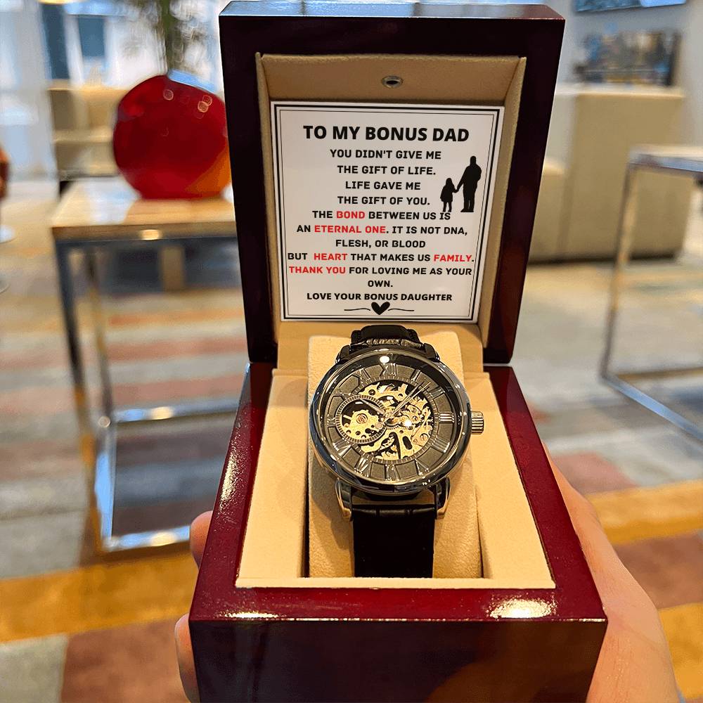 Men's Openwork Watch Gift For Bonus Dad 2