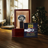Best Dog Dad In The Galaxy - Fathers Day Gifts From Dog - Openwork Watch