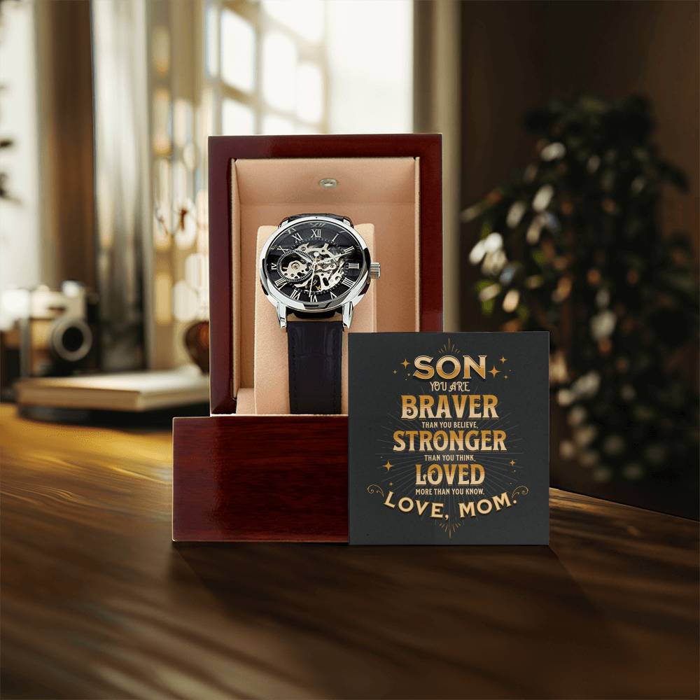 Son - You Are Braver Than You Believe - Openwork Watch