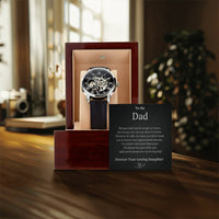 To My Loving Dad - Men's Openwork Watches