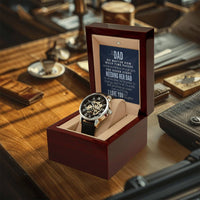 To My Dad A Girl Will Always Need Her Dad! Openwork Watch