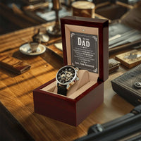 Dad - Daughter - For All The Words That Go Unsaid - Openwork Watch