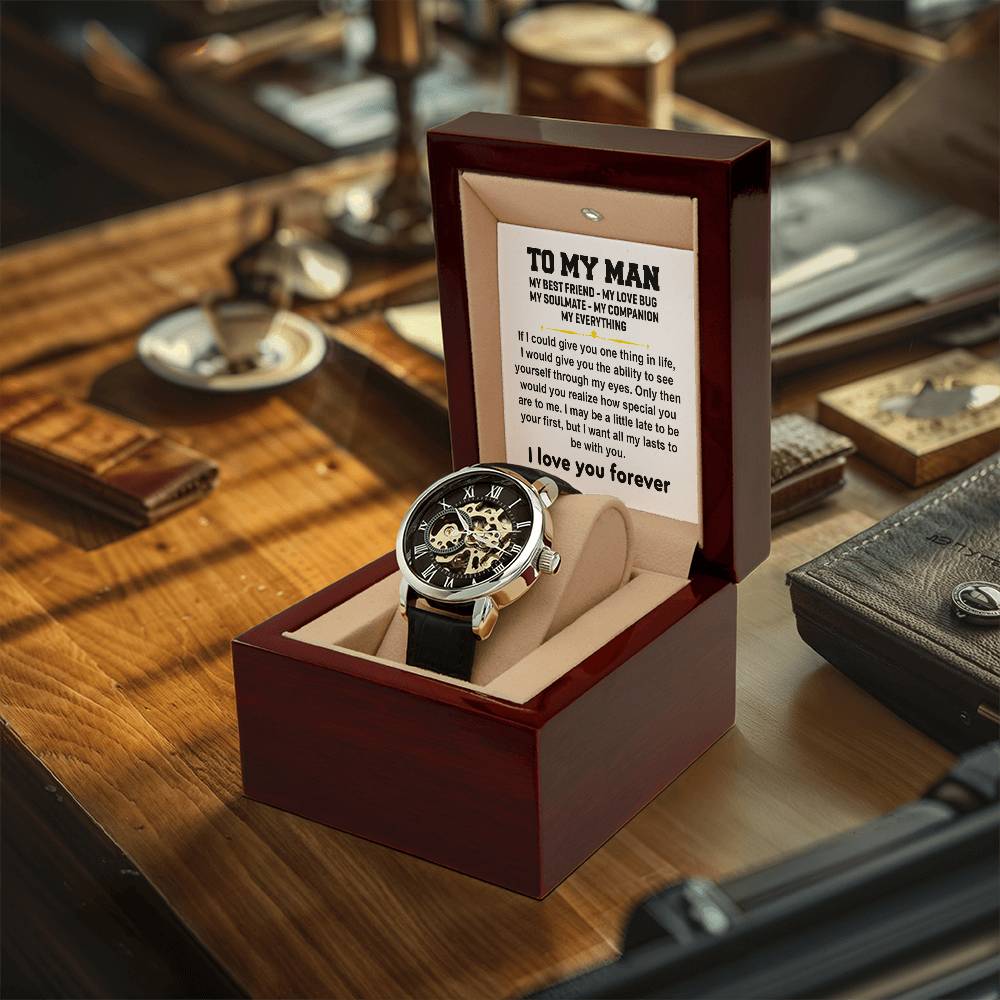 To My Man I Openwork Watches.