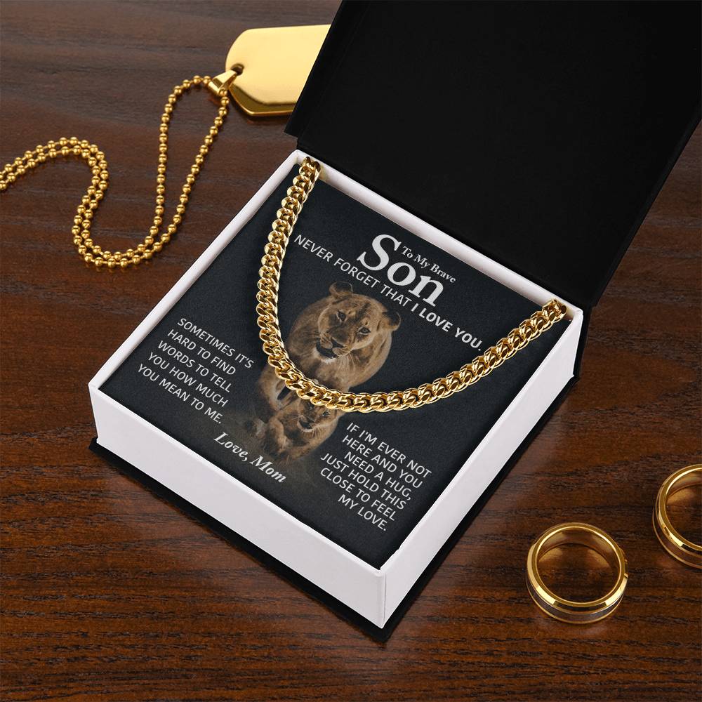 Son - To Feel My Love - Cuban Link Chain