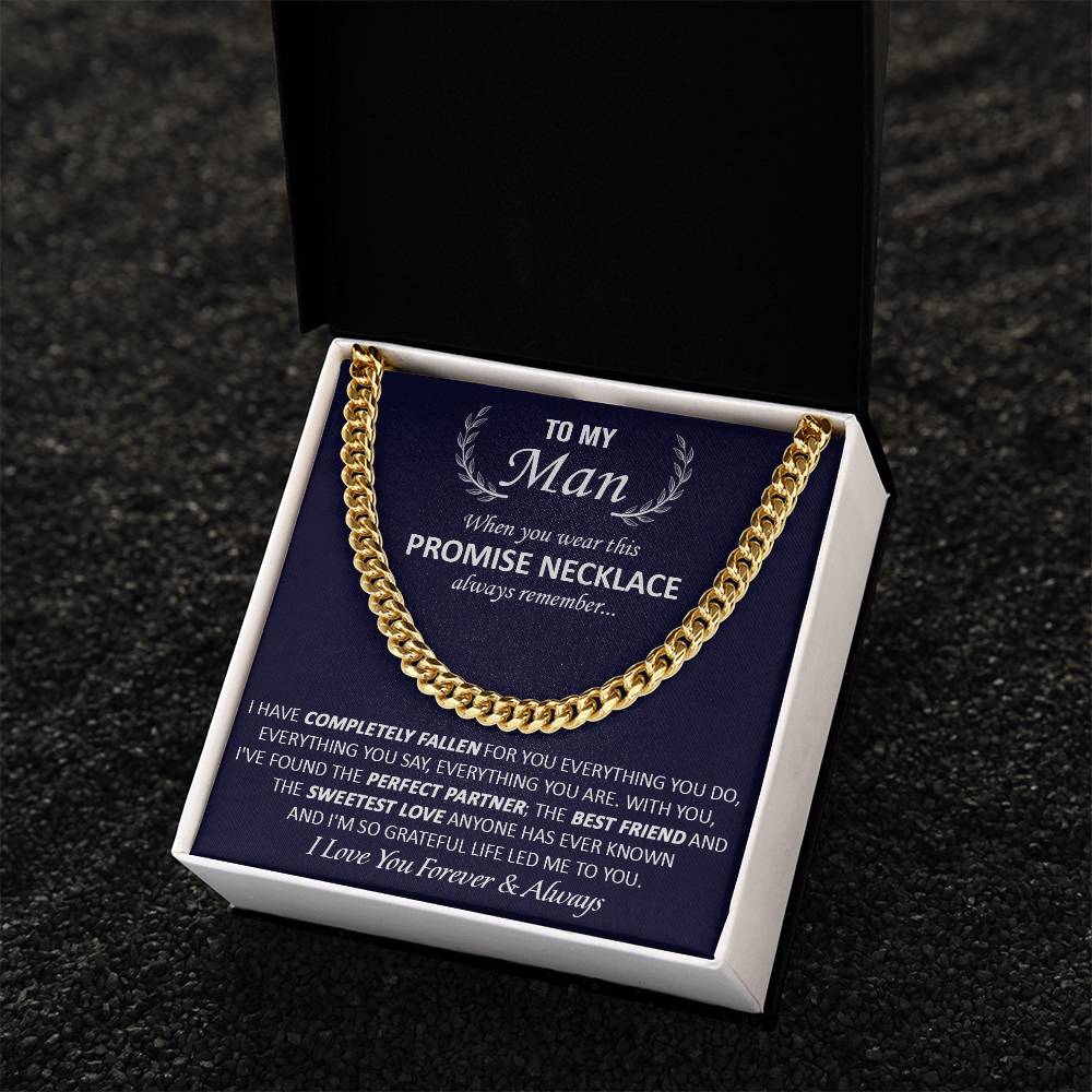 Gift For Your Man - Perfect Partner - Cuban Link Cuban Link Chain