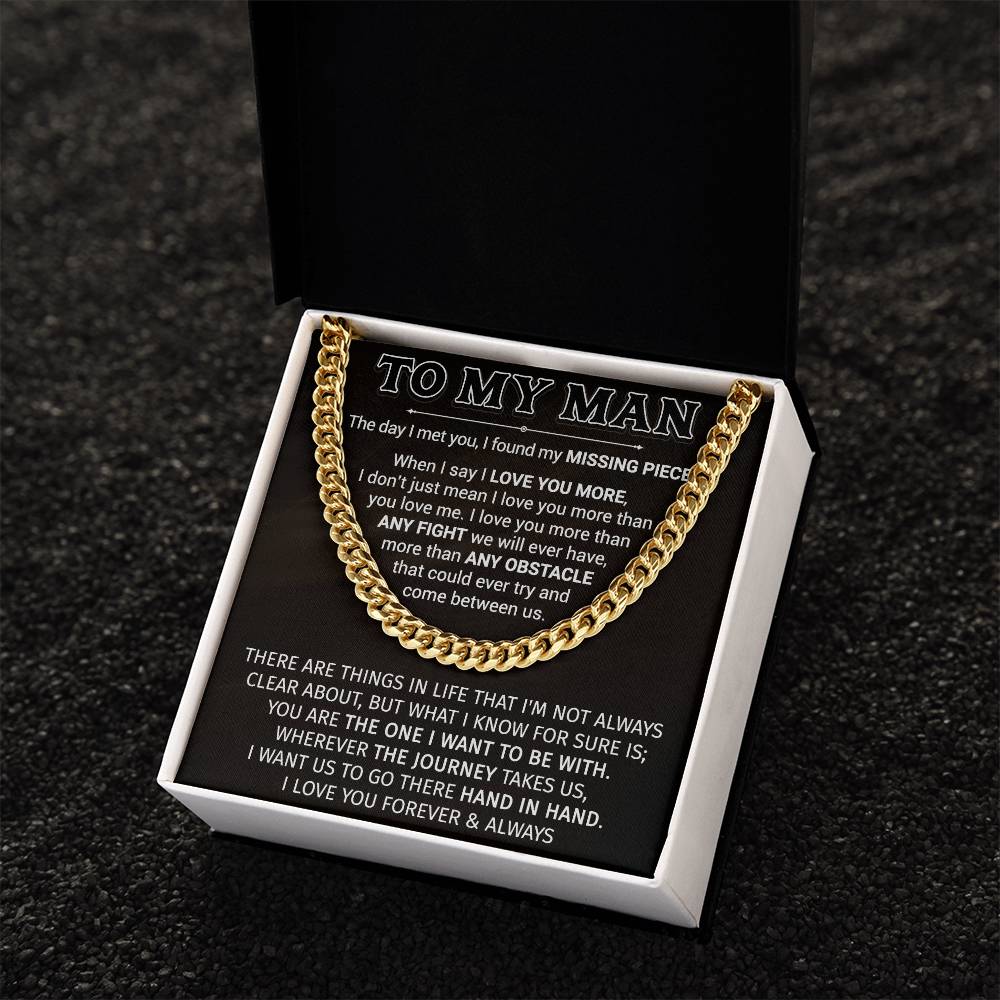 Gift For Your Man - Obstacle - Cuban Link Cuban Link Chain