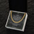 I Gave My Heart To You Cuban Link Chain Necklace Forest Original