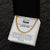 Gift To Son From Mom To My Dear Son Necklace Son Birthday Graduation Gift To Grown Up Son Cuban Link Chain