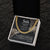 My Son - I Will Always Be There Cuban Link Chain
