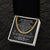 To My Viking Dad Cuban Chain Necklace For Dad Viking Gift For Dad From Son Dad Birthday Father's Day Gift Cuban Link Chain