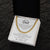 To My Dad Cuban Chain Necklace Gift For Dad From Son Daughter Father's Day Gift Dad Birthday Anniversary Gift Cuban Link Chain