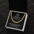 To My Dad Necklace Men Chain Necklace Gift For Dad From Daughter Father's Day Gift Dad Birthday Gift Cuban Link Chain