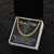 To My Badass Wife - Remember Whose Queen You Are - Cuban Link Chain Necklace