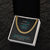 To My Son I Am The Storm Cuban Chain Link Necklace Cuban Link Chain