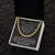 Our World Father's Day Necklace Cuban Link Chain