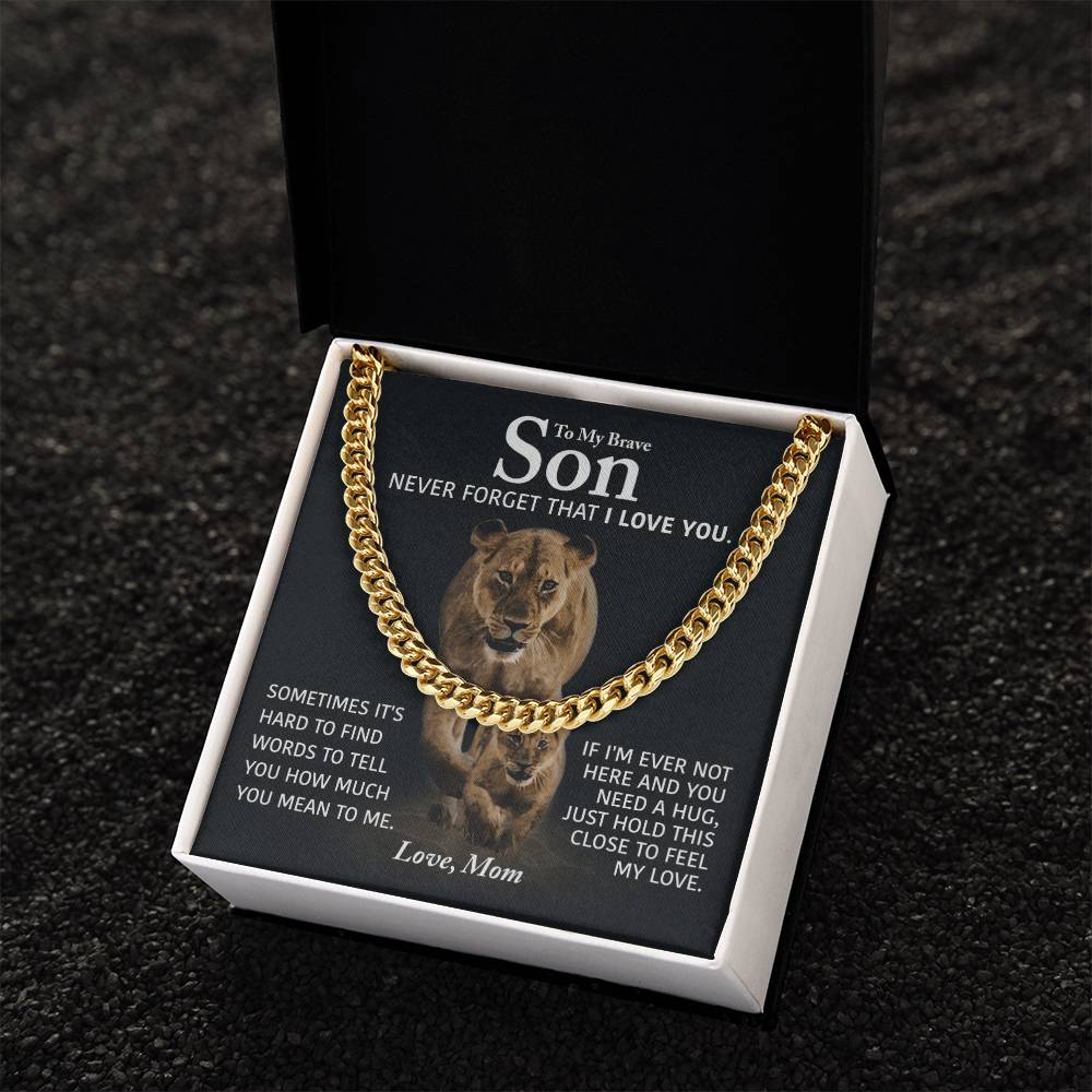 Son - To Feel My Love - Cuban Link Chain