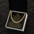 To My Man - I Love You More Than You Will Ever Know - Cuban Link Chain Necklace