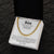 To My Son Chain Necklace Necklace For Son From Mom Gift For Him Birthday Graduation Cuban Link Chain