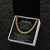 To My Soulmate Cuban Chain Necklace Romantic Gifts For Him Valentine Gift For Boyfriend Husband Cuban Link Chain