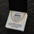 To My Son Gift From Dad Cuban Link Chain Necklace For Son Son Birthday Christmas Gift For Son