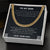 To My Son - Cuban Chain Cuban Link Chain