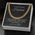 Gift For Husband From Wife - Cuban Link Chain Necklace