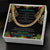Grandparents To Grandson Christmas Cuban Chain Link Necklace Cuban Link Chain