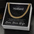 Perfect Gift For Husband Cuban Link Chain