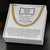 Valentines Day Gift For Him Chain Necklace Gift For Him Promise Necklace Gift To My Man Birthday Gift For Boyfriend An Cuban Link Chain