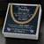 New Dad Gift From Wife Dear Daddy Cuban Link Chain Necklace Gifts For First Time Dads Daddy To Be Gift