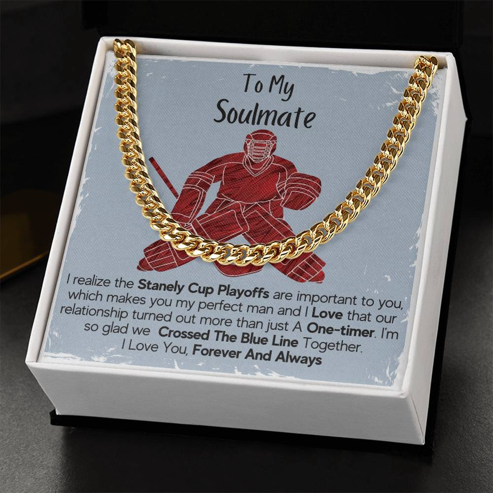 Make Your Soulmate Smile With This Stainless Steel Necklace Cuban Link Chain