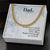 Love You Dad Cuban Link Chain
