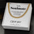 To My Soulmate - Dream Come True - Cuban Link Chain - Necklace