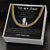 Cuban Link Chain Gift For Dad From Son