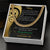 To My Hubby Christmas Cuban Link Chain Necklace