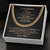 To My Badass Son Chain Necklace - You're The Storm Gift For Son From Mom Son Birthday Gift Cuban Link Chain